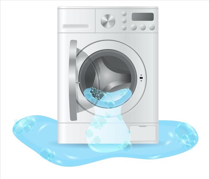 Leaking appliances cause water damage